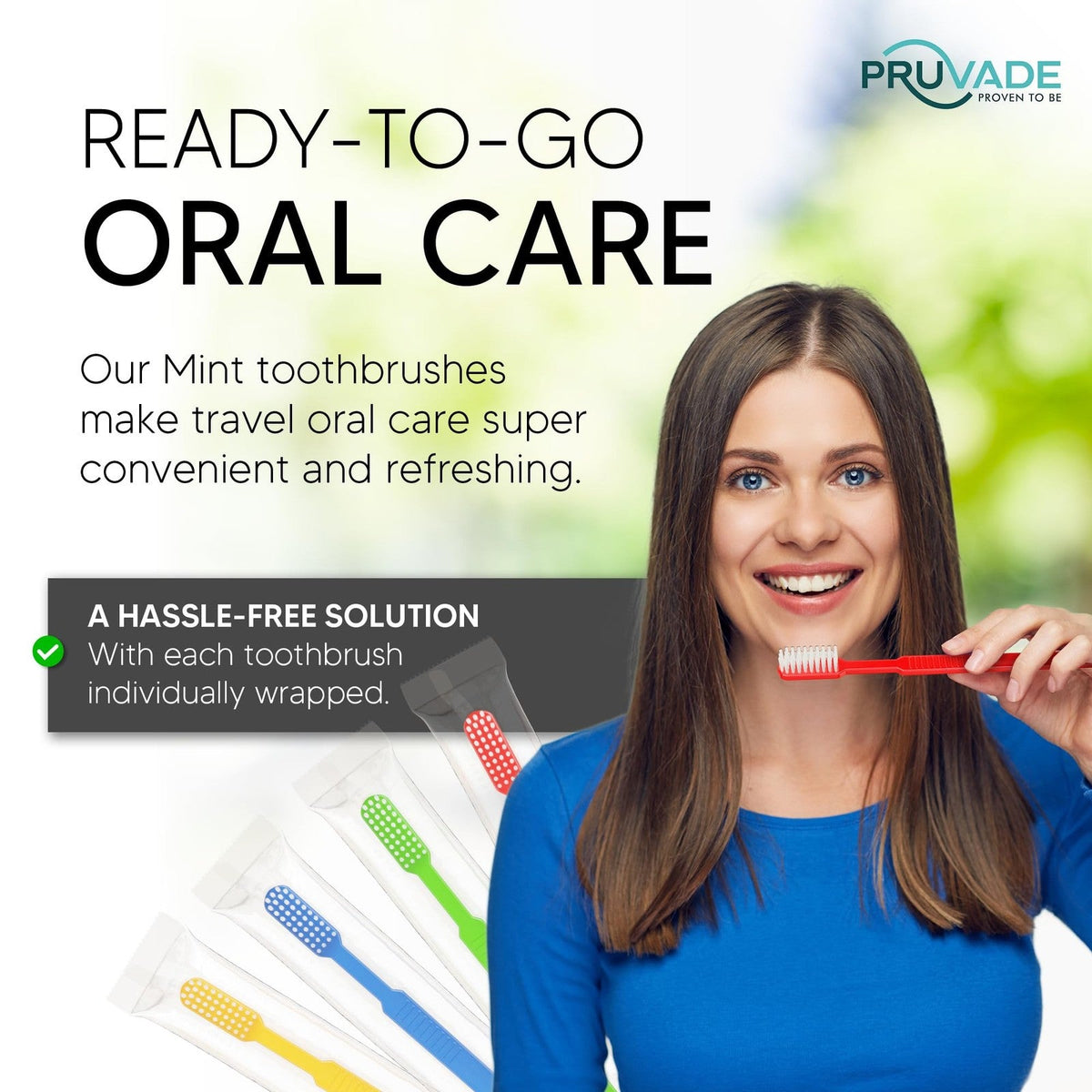 Oral care essentials including toothbrush and toothpaste on a clean background