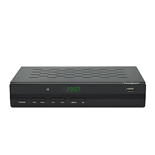 IVIEW-3500STB III, ATSC Digital Converter Box with Recording and Media Player, Analog to Digital, QAM Tuner, Channel 3/4