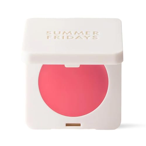 Summer Fridays Blush Butter Balm - Skincare-Infused Hydrating Cream Blush with Hyaluronic Acid, Ceramides, & Shea Butter