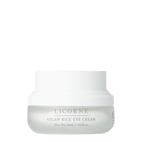 LICORNE Vegan Rice Eye Cream for Dark Circles and Puffiness - - Product Imagery