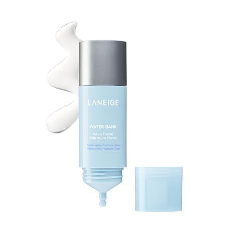 LANEIGE Water Bank Aqua Facial Serum | K-Beauty Exfoliating & - Product Imagery