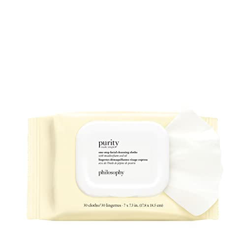 philosophy purity made simple one-step facial cleansing cloths - - Product Imagery