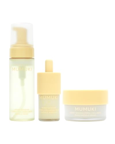 Honey Banana BDRN 3-Step Skincare Set | Bubble Mask, Capsule - Product Imagery
