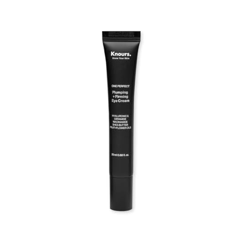 Knours. Dark Circle And Wrinkle-Freeze Peptide Eye Cream | Puffiness Fines Lines | One Perfect Plumping + Firming | Hyal