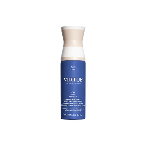 Virtue Correct Strength & Shield Leave-In Conditioner Spray, 5 Fl Oz – Vegan