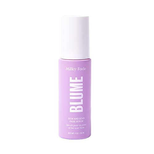 Blume Milky Fade Vitamin C Serum for Face - Dark Spot Corrector with Niacinamide, Hyaluronic Acid & Vitamin E - Helps to