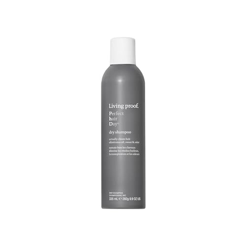 Living Proof Perfect Hair Day Dry Shampoo – Absorbs Oil, Sweat, Odor, Cleans Hair, Fresh Scent, Detoxifies Scalp for Wom