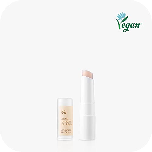 le Vegan Kombucha Tea Lip Balm, Dry Lip Moisturizer 0.13 oz. - Product Imagery
