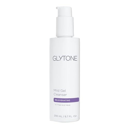 Glytone Mild Gel Cleanser - Exfoliating Face Wash for Normal to Combination Skin - With 4.7% Pure Glycolic Acid - Vegan 