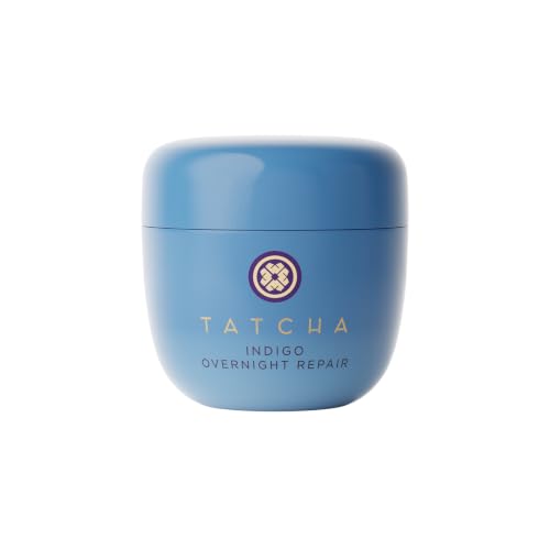 TATCHA Indigo Overnight Repair | Serum Treatment, Fragrance Free - Product Imagery