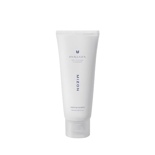 MIZON Hyalugen Gel To Foam Cleanser, 100 ml/3.38 fl. oz - Product Imagery