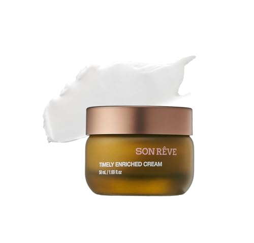 Moisturizing Face Cream with Ceramide – SONREVE Timely Enriched Cream – Anti-Aging, Botanical, Long-Lasting Hydration fo