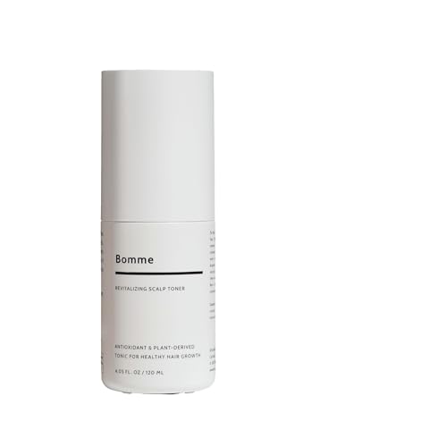 Bomme Revitalizing Scalp Toner | 71.6% Less Hair Shedding in 4 Weeks | Clinically Evaluated Botanical Leave-In Scalp Tre