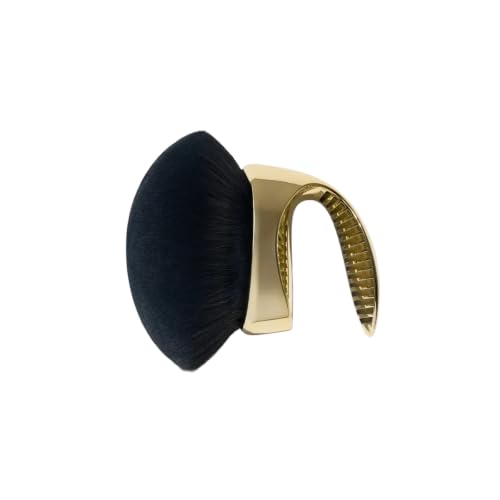 Westmore Beauty Large Body Makeup Brush - Kabuki Self Tanner Blending Brush – Gold, Polyester