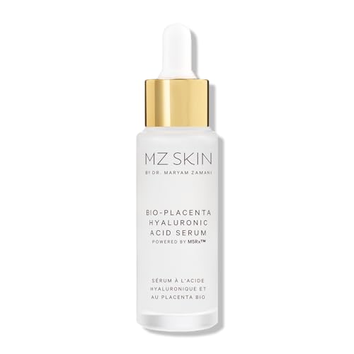 MZ SKIN Bio-Placenta Hyaluronic Acid Serum | Plumping Face Serum - Product Imagery