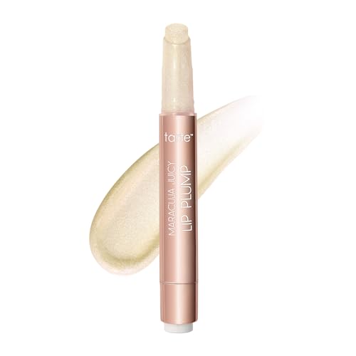 tarte maracuja juicy shimmer glass lip plump – Hydrating & Volumizing Lip Gloss Balm with Hyaluronic Acid & Vitamin E, P