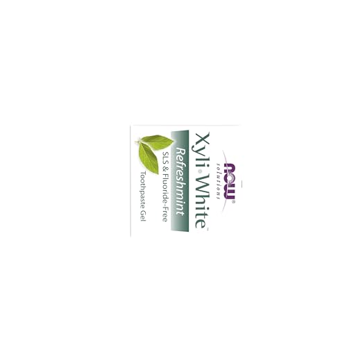 NOW Foods Solutions, Xyliwhite™ Toothpaste Gel, Refreshmint, - Product Imagery