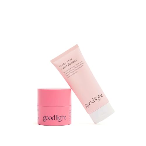 good light Double Cleanse Set. Oil-Based Cleansing Balm & - Product Imagery