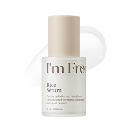 I'm From Rice Serum, Glow Deep Soothing Rice Serum, Glass&Dewy, Hydration, Daily, All Skin Types, Korean Skin Care 1.01f