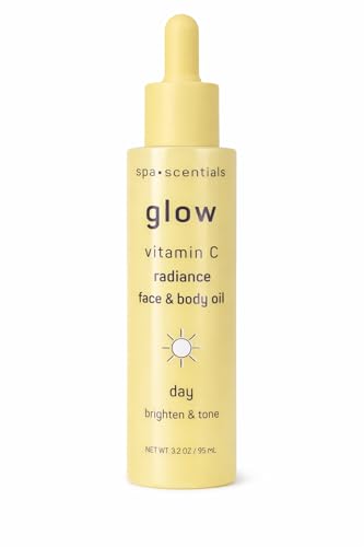 Glow Vitamin C Radiance Face and Body Oil, Day Brightening and - Product Imagery
