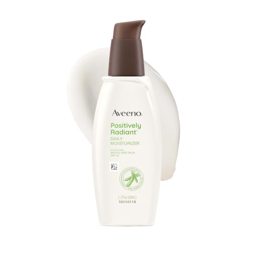 Aveeno Positively Radiant Daily Face Moisturizer SPF 30, 2.3 fl. - Product Imagery
