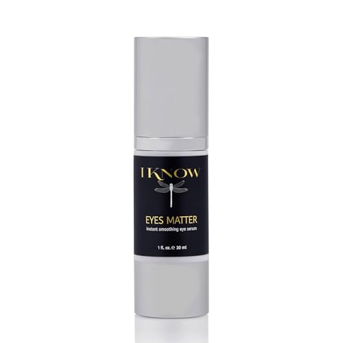 IKNOW EYES MATTER Instant Smoothing Eye Serum, Rapid Wrinkle Reducer, Rejuvenating, Brightening Treatment for Fine Lines