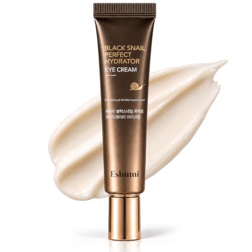 ESHUMI Black Snail Perfect Hydrator Eye Cream, Brightening & Wrinkle Improvement, Korean Premium Skincare 40ml/1.35 fl.o