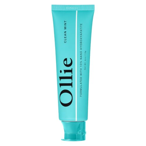 Ollie Fluoride Free 10% Nano Hydroxyapatite Toothpaste, Clean - Product Imagery
