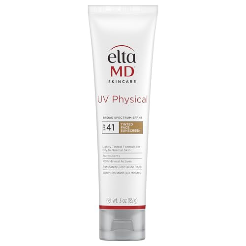 EltaMD UV Physical Tinted 100% Mineral Face Sunscreen, SPF 40 - Product Imagery