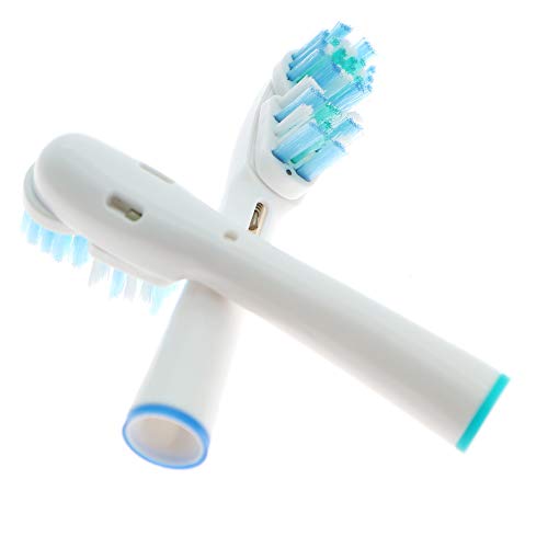 Replacement Brush Heads Compatible with Oral B- Double Clean - Product Imagery