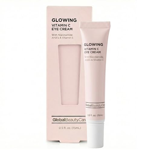 Global Beauty Care Glowing Vitamin C Eye Cream – Radiant Under - Product Imagery