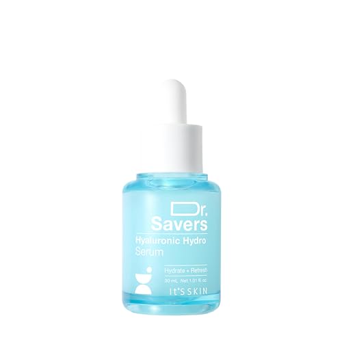 Dr. Savers Hyaluronic Acid Face Serum, Korean Skincare, 1.01 Fl - Product Imagery