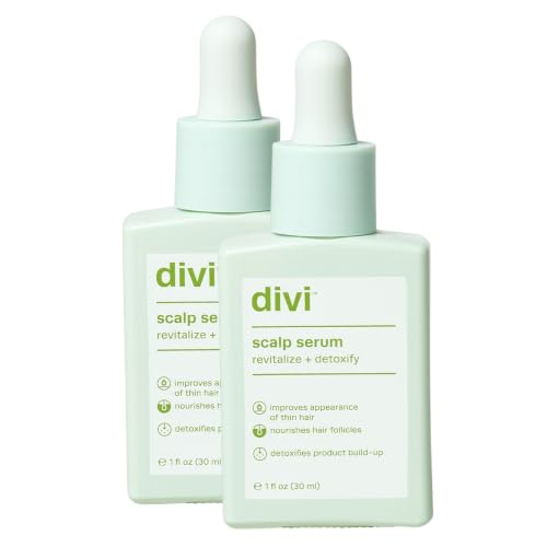 divi Scalp Serum for Thinning Hair, Hair Growth Serum, 2-Pack