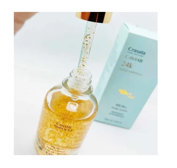 CAVIAR 24k GOLD AMPOULE Korean Beauty Product. Royal Propolis - Product Imagery