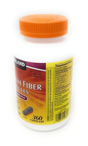 Fiber Capsules Kirkland Therapy for Regularity/Fiber Supplement, - Product Imagery