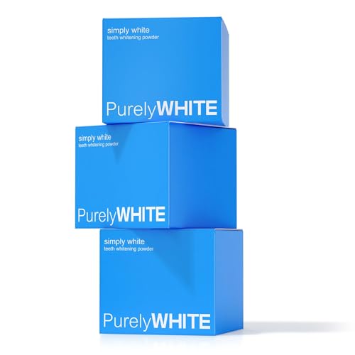 PurelyWHITE DELUXE, Updated Design Whitening Powder - Removes - Product Imagery