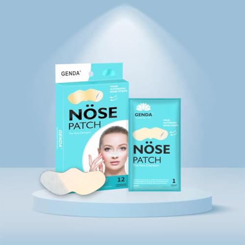 GENDA Blackhead Remover Nose Pore Strips for Deep Cleansing, - Product Imagery