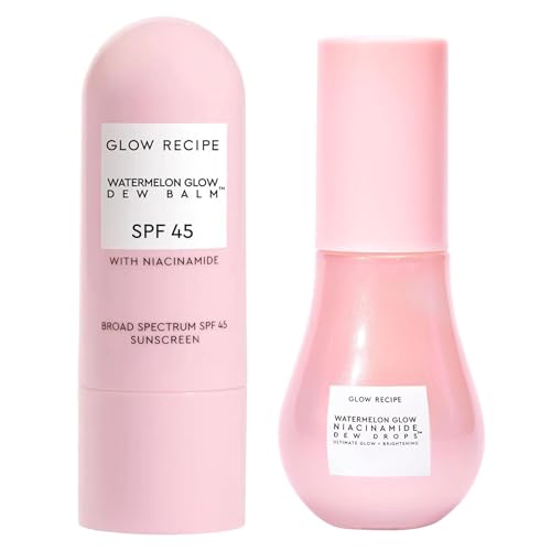Glow Recipe Skincare Essentials Travel Duo - Watermelon Glow SPF - Product Imagery