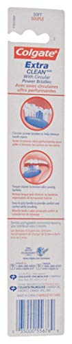 Colgate Extra Clean Full Head Toothbrush, Soft, Assorted Colors - Product Imagery