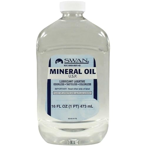 Swan Mineral Oil 16 oz - Product Imagery