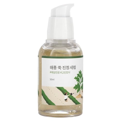 ROUND LAB Mugwort Calming Serum | Soothing, Refreshing, Mugwort Extract Serum, Formulated with 4-CICA, Relieving redness