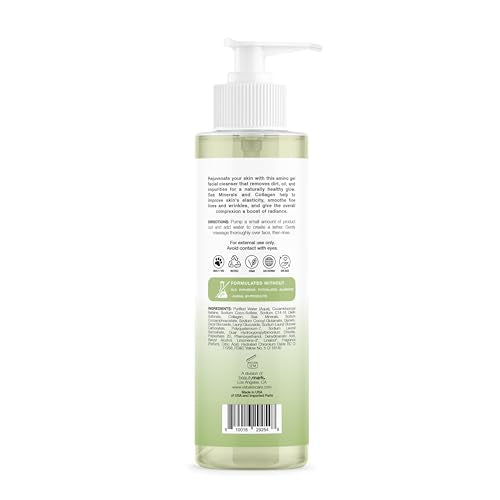 Amino Gel Facial Cleanser with Sea Minerals & Collagen – - Product Imagery