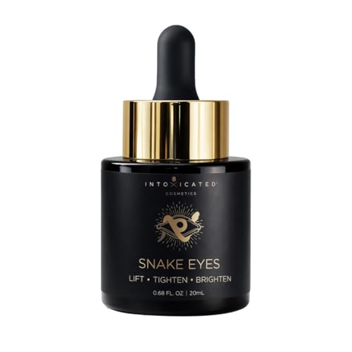 Intoxicated Cosmetics Snake Eyes Anti‑Aging Eye Serum with SYN‑AKE®, Beautifeye & Bakuchiol | Premium Firming, Lifting &