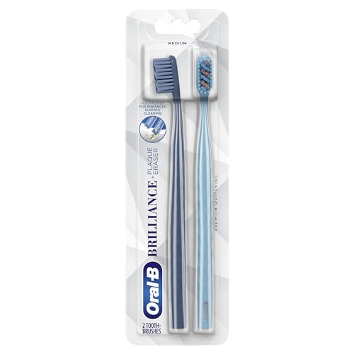 Oral-B Brilliance Premium Whitening Toothbrush with Plaque - Product Imagery