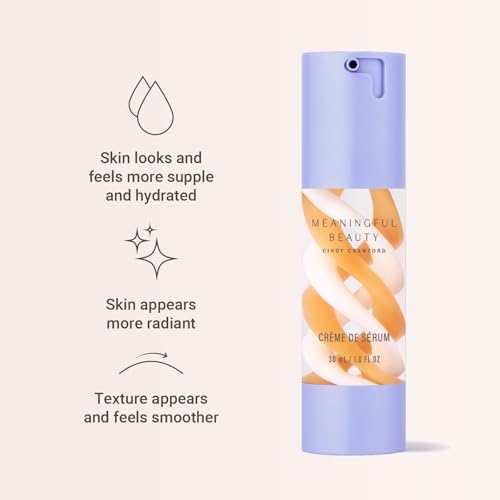 Meaningful Beauty Crème de Serum Melon Extract Nighttime - Product Imagery