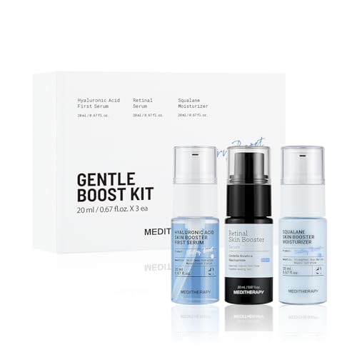 MEDITHERAPY Gentle Boost Kit – Korean Skin Care Set with Retinal - Product Imagery