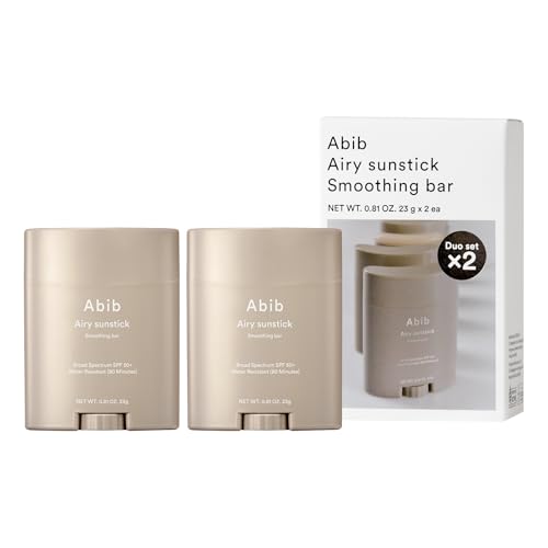 Abib Airy Sunstick Protection Bar DUO SPF50+ Broad Spectrum, - Product Imagery