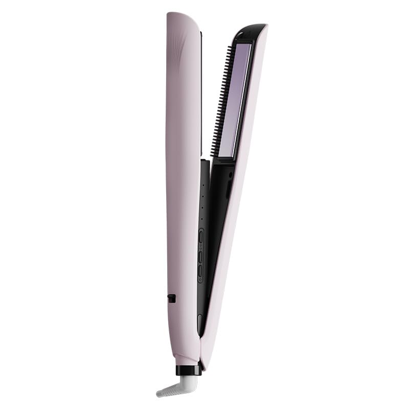 Cross-Border Popular 3-in-1 Cold Mist Straight Clip steam Clip Hair Straightener widening Hair Care Long-Lasting Styling
