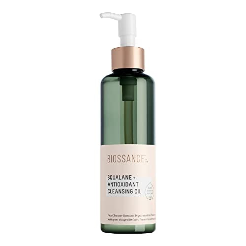 BIOSSANCE Squalane + Antioxidant Cleansing Oil. Lightweight - Product Imagery