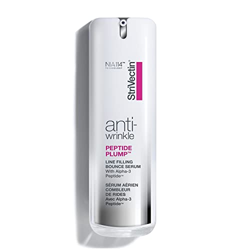 StriVectin Anti-Wrinkle Peptide Plump Line Filling Bounce Face Serum with Ceramides & Peptides for Firm Skin and Less Wr